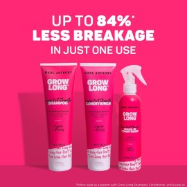 Marc Anthony Strengthening Conditioner, Grow Long - Anti-Frizz, Anti-Breakage & Nourishing Formula For Split Ends, & Hair Growth - Biotin, Vitamin E, Caffeine & Ginseng for Dry & Damaged Hair