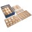 The Broken Token Terra Mystica Compatible Game Organizer - Wood Storage Box with Multiple Trays
