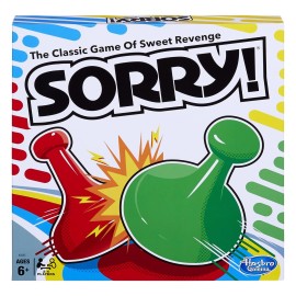 Sorry! Kids Board Game, Family Board Games for Kids and Adults, 2 to 4 Players, Family Games, Kids Games, Ages 6 and Up