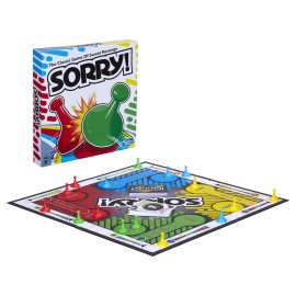 Sorry! Kids Board Game, Family Board Games for Kids and Adults, 2 to 4 Players, Family Games, Kids Games, Ages 6 and Up Sorry! Kids Board Game, Family Board Games for Kids and Adults, 2 to 4 Players, Family Games, Kids Games, Ages 6 and Up