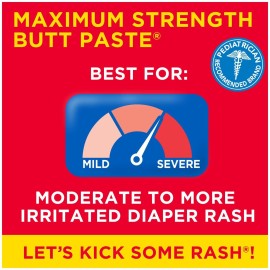 Boudreaux\'s Butt Paste Diaper Rash Ointment | Maximum Strength | 14 Ounce and 2 Ounce, Combo 1 Boudreaux\'s Butt Paste Diaper Rash Ointment | Maximum Strength | 14 Ounce and 2 Ounce, Combo 1