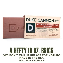 Duke Cannon Supply Co. Big Brick of Soap - Superior Grade, Extra Large Men\'s Bar Soap with Masculine Scents, Body Soap, All Skin Types, 10 oz Duke Cannon Supply Co. Big Brick of Soap - Superior Grade, Extra Large Men\'s Bar Soap with Masculine Scents, Body Soap, All Skin Types, 10 oz