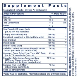 Life Extension Ultra Prostate Formula, saw palmetto for men, pygeum, stinging nettle root, lycopene, 11 nutrients for prostate function, non-GMO, gluten-free, 60 softgels Life Extension Ultra Prostate Formula, saw palmetto for men, pygeum, stinging nettle root, lycopene, 11 nutrients for prostate function, non-GMO, gluten-free, 60 softgels