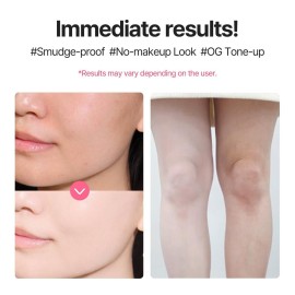 COSNORI W. Dress Tone-up Cream -Quick Skin Tone Balancer - Evens Out Complexion - No Makeup Natural Look - Long-Lasting Hydrating & Sebum Control Face and Body - Vegan, No Animal Tested - 1.7 fl. oz.