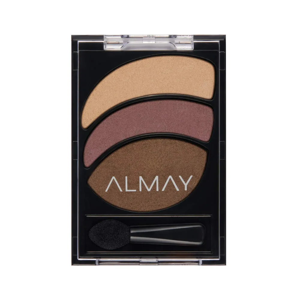 Almay Shadow Trio Palette, Longlasting Smoky Eyeshadow Makeup, Three Shades, Hypoallergenic, 020 Smoldering Embers, 0.19 oz Almay Shadow Trio Palette, Longlasting Smoky Eyeshadow Makeup, Three Shades, Hypoallergenic, 020 Smoldering Embers, 0.19 oz