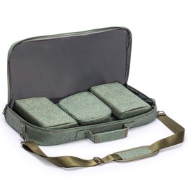Yellow Mountain Imports American Mahjong Set, Oceana with Heather Teal Soft Case - All-in-One Racks with Pushers, Wright Patterson Scoring Coins, Dice, & Wind Indicator Yellow Mountain Imports American Mahjong Set, Oceana with Heather Teal Soft Case - All-in-One Racks with Pushers, Wright Patterson Scoring Coins, Dice, & Wind Indicator
