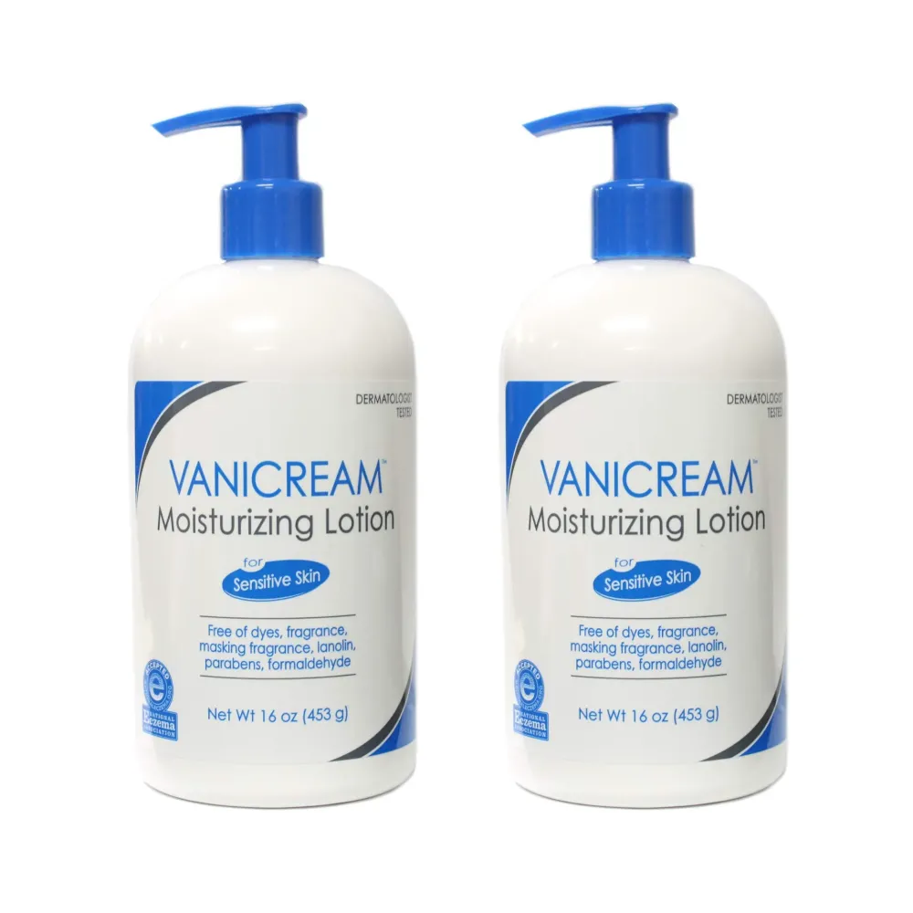 Vanicream Moisturizing Lotion, Pump, 16 Ounce (Pack of 2) Vanicream Moisturizing Lotion, Pump, 16 Ounce (Pack of 2)