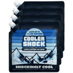 Cooler Shock Reusable Ice Packs for Cooler, 10x10 - Long Lasting Cold Freezer Packs for Coolers and Lunch Boxes - Cooler Ice Packs for Camping Gear, Fishing, Road Trips, Beach Must Haves