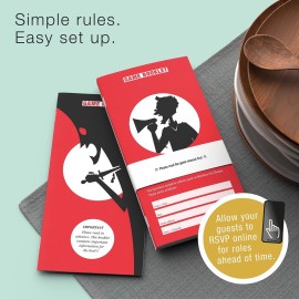 Deadly Fame - A Modern Murder Mystery Dinner Party Game for 5-8 Players