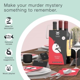 Deadly Fame - A Modern Murder Mystery Dinner Party Game for 5-8 Players