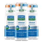 SmartMouth DDS Activated Clinical Mouthwash - for Fresh Breath - Clinical Strength Mouthwash for Gum Health, Gingivitis & More - Clean Mint Flavor, 16 fl oz (3 Pack)