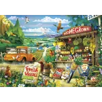 Buffalo Games - Days to Remember - Country Road - 500 Piece Jigsaw Puzzle Multicolor, 21.25L X 15W