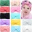 CLLOT Super Stretchy Soft Knot Headbands with Hair Bows Head Wrap Hair Accessories For Newborn Baby Girls Infant Toddlers Kids