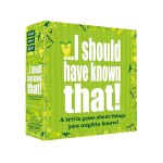 I should have known that! - A Trivia Game About Things You Oughta Know