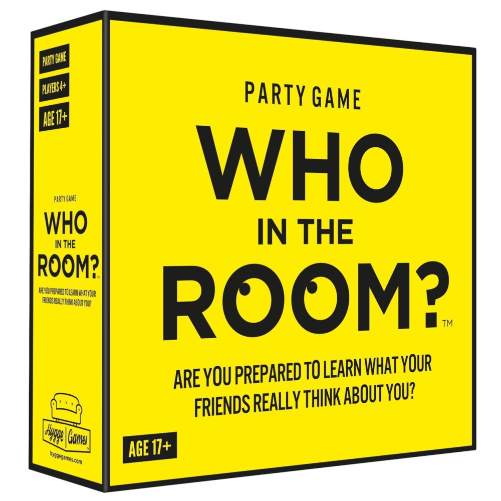 Hygge Games Who in The Room? Party Gamef Yellow Hygge Games Who in The Room? Party Gamef Yellow