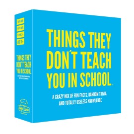 Hygge Games Things They Don\'t Teach You in School Party Trivia Game