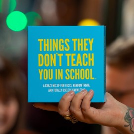 Hygge Games Things They Don\'t Teach You in School Party Trivia Game Hygge Games Things They Don\'t Teach You in School Party Trivia Game
