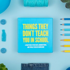 Hygge Games Things They Don\'t Teach You in School Party Trivia Game Hygge Games Things They Don\'t Teach You in School Party Trivia Game