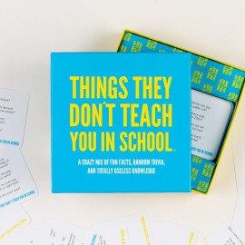Hygge Games Things They Don\'t Teach You in School Party Trivia Game Hygge Games Things They Don\'t Teach You in School Party Trivia Game