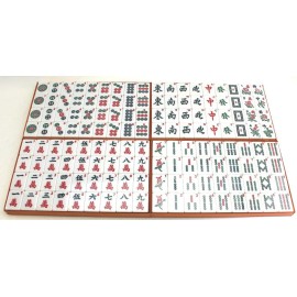 Chinese Filipino Numbered Tiles Mahjong Set. 144 Tiles 1.45  Easy-to-Read Game Set / Complete Set Weighs 13 pounds. Gift / Birthday (Mah-Jongg, Mah Jongg, Majiang) Random Chips Style (Green) Chinese Filipino Numbered Tiles Mahjong Set. 144 Tiles 1.45  Easy-to-Read Game Set / Complete Set Weighs 13 pounds. Gift / Birthday (Mah-Jongg, Mah Jongg, Majiang) Random Chips Style (Green)
