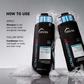 TRUSS Ultra Hydration Plus Hair Conditioner for Women & Men - Hydrating Conditioner for Dry Hair - Intense Repair for Extremely Dry, Damaged Strands - Color Protection & Frizz Control (10.14 oz) TRUSS Ultra Hydration Plus Hair Conditioner for Women & Men - Hydrating Conditioner for Dry Hair - Intense Repair for Extremely Dry, Damaged Strands - Color Protection & Frizz Control (10.14 oz)
