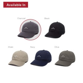 Outdoor Cap Mountain Embroidered Dad Hat  Adjustable Soft Cotton Polo Style Unstructured Baseball Cap for Men & Women, Charcoal Outdoor Cap Mountain Embroidered Dad Hat  Adjustable Soft Cotton Polo Style Unstructured Baseball Cap for Men & Women, Charcoal