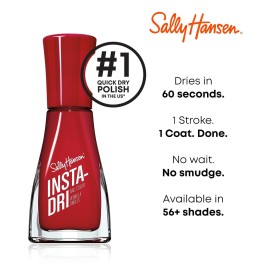 Sally Hansen Insta-Dri, Clearly Quick, Quick Dry, Long Lasting, Streak-Free Shine, Clear Nail Polish Sally Hansen Insta-Dri, Clearly Quick, Quick Dry, Long Lasting, Streak-Free Shine, Clear Nail Polish