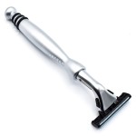 Taconic Shave, Gillette Sensor & Sensor Excel Compatible Heavyweight Triple Blade Pivot Head Razor, Includes 1 Preloaded Blade - Delivers a Smooth, Close & Comfortable Shave
