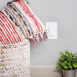 Qdos Safety StayPut Double Outlet Plug Cover - One Plug Covers both Outlets! Secure Fit and Beveled Edges Prevent Small Fingers from Removing Unlike Other Products| Fits All Outlets | 6 pack | White Qdos Safety StayPut Double Outlet Plug Cover - One Plug Covers both Outlets! Secure Fit and Beveled Edges Prevent Small Fingers from Removing Unlike Other Products| Fits All Outlets | 6 pack | White