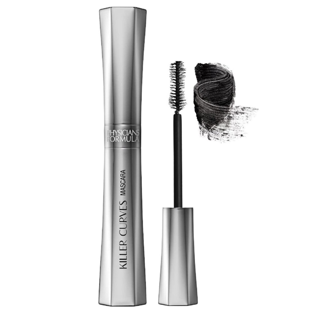Physicians Formula Killer Curves Curling Mascara, Black, Full-Volume Lash-Lifting, Dermatologist Approved, Clinically Tested, Ophthalmologist Approved, Cruelty Free, Vegan Physicians Formula Killer Curves Curling Mascara, Black, Full-Volume Lash-Lifting, Dermatologist Approved, Clinically Tested, Ophthalmologist Approved, Cruelty Free, Vegan