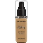 L.A. COLORS Truly Matte Foundation, Warm Honey CLM358