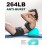 Trideer 9-Inch Pilates Ball with Exercise Guide for Core Strength, Yoga, Stability, Stretching & Physical Therapy