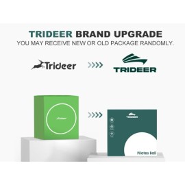 Trideer 9-Inch Pilates Ball with Exercise Guide for Core Strength, Yoga, Stability, Stretching & Physical Therapy Trideer 9-Inch Pilates Ball with Exercise Guide for Core Strength, Yoga, Stability, Stretching & Physical Therapy