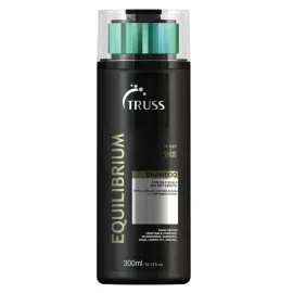 TRUSS Equilibrium Shampoo for Oily Hair - Itchy Scalp Shampoo for Color-Treated Hair - Helps Balance Oily Scalp & Dry Ends - Hydrating & Cleansing Formula - Salt & Dye-Free (10.14 oz)