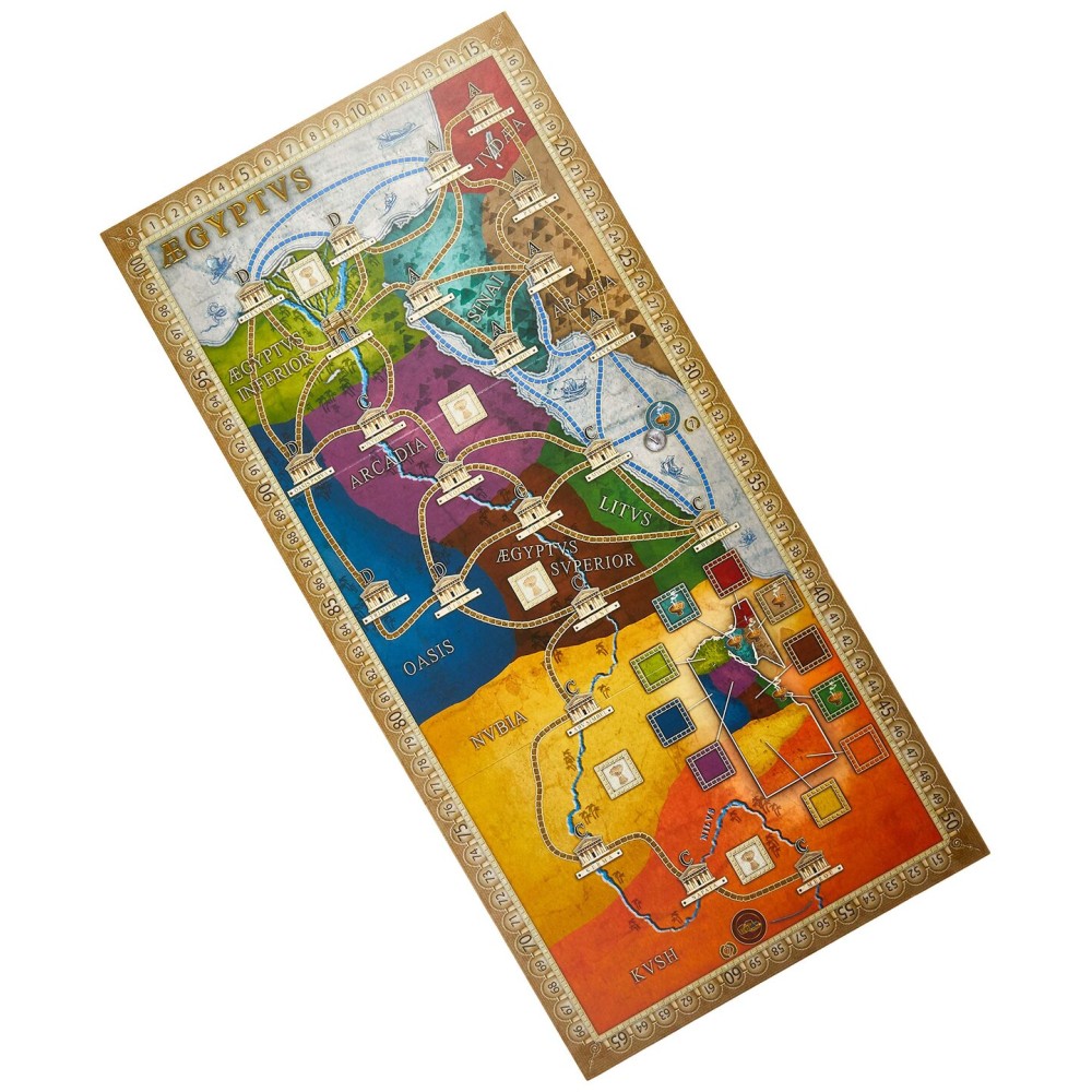 Rio Grande Games Concordia: Aegyptus and Creta Board Game Expansion for 2-5 Players (Ages 12+) - Standard Edition Rio Grande Games Concordia: Aegyptus and Creta Board Game Expansion for 2-5 Players (Ages 12+) - Standard Edition