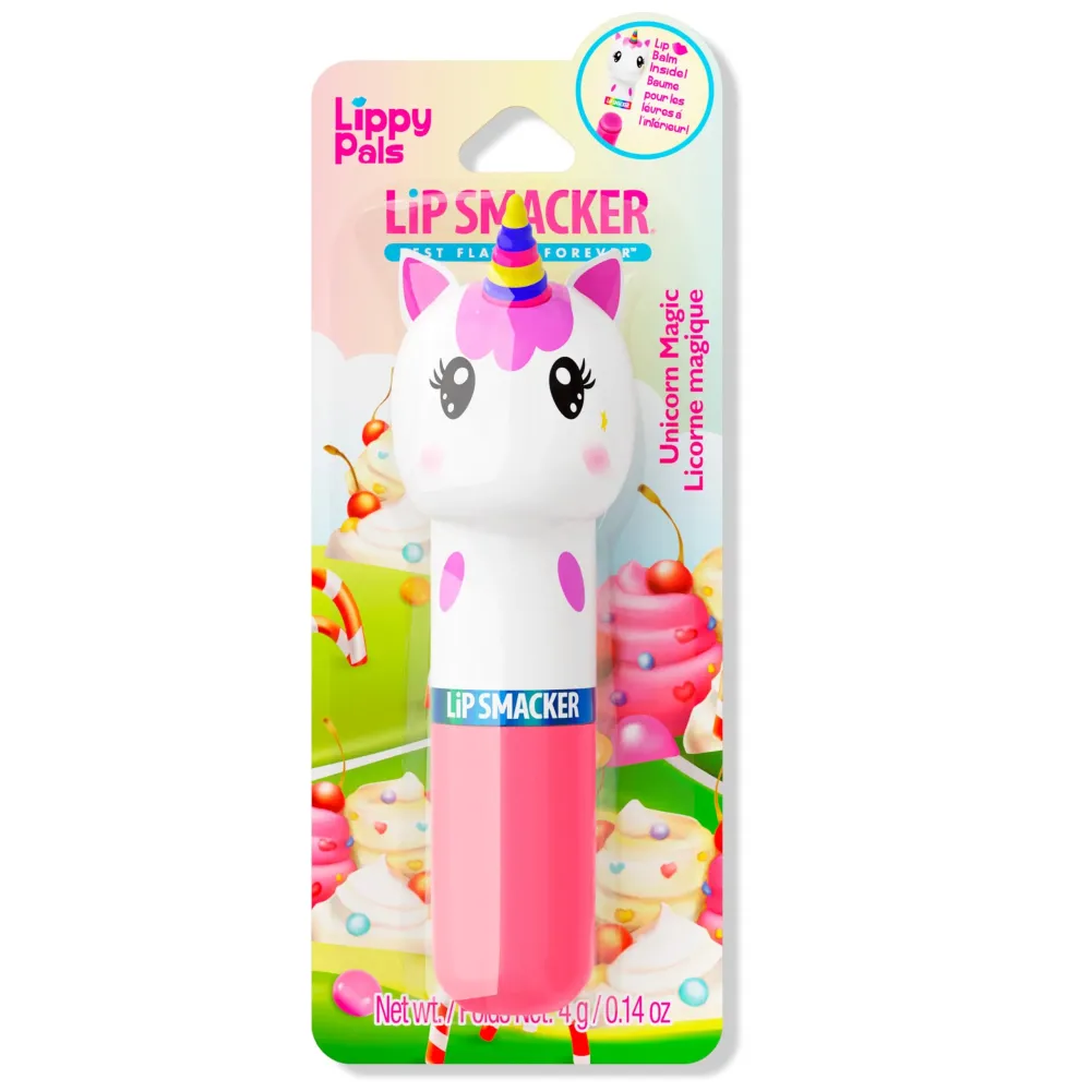 Lip Smacker Lippy Pals Unicorn, Flavored Moisturizing & Smoothing Soft Shine Lip Balm, Hydrating & Protecting Fun Tasty Flavors, Cruelty-Free & Vegan - Unicorn Magic Lip Smacker Lippy Pals Unicorn, Flavored Moisturizing & Smoothing Soft Shine Lip Balm, Hydrating & Protecting Fun Tasty Flavors, Cruelty-Free & Vegan - Unicorn Magic