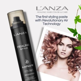 L\'ANZA Healing Style Air Paste with Strong Hold Effect, Nourishes and Refreshes the Hair While Styling, With Keratin Cactus Complex for a Shiny Weight-Free Look (5.1 Fl Oz)