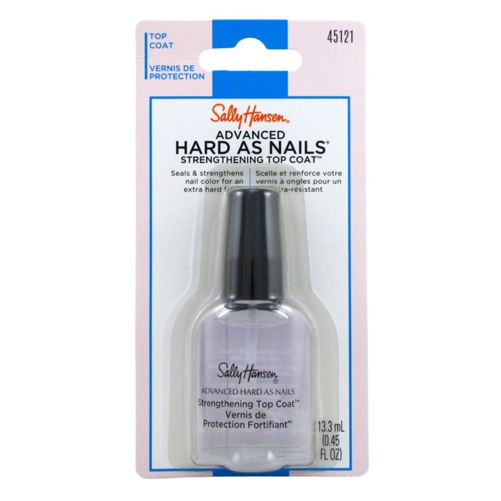 Sally Hansen Hard As Nails, Top Coat, Nail Strengthener, Nail Protectant Sally Hansen Hard As Nails, Top Coat, Nail Strengthener, Nail Protectant