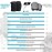 Bodyprox Volleyball Knee Pads for Junior Youth, 1 Pair Unisex (8-13 Years)