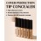 THE SAEM Cover Perfection Tip Concealer, Liquid Multi-Use Concealer, Full Coverage Makeup for Acne Dark Spots Dark Circles Hyperpigmentation and Blemishes, 0.2 fl.oz. (1.75 Middle Beige)