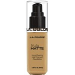 L.A. COLORS Truly Matte Foundation, Golden Beige CLM357