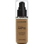 L.A. COLORS Truly Matte Foundation, Warm Caramel CLM362