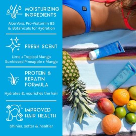 TRISWIM Hair Care Gift Set | Chlorine Shampoo and Conditioner for Swimmers, 8.5 fl oz | Paraben-Free with Aloe Vera and Chamomile | Restores Chlorine-Damaged Hair | Includes Body wash & Lotion Samples TRISWIM Hair Care Gift Set | Chlorine Shampoo and Conditioner for Swimmers, 8.5 fl oz | Paraben-Free with Aloe Vera and Chamomile | Restores Chlorine-Damaged Hair | Includes Body wash & Lotion Samples