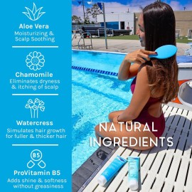 TRISWIM Hair Care Gift Set | Chlorine Shampoo and Conditioner for Swimmers, 8.5 fl oz | Paraben-Free with Aloe Vera and Chamomile | Restores Chlorine-Damaged Hair | Includes Body wash & Lotion Samples TRISWIM Hair Care Gift Set | Chlorine Shampoo and Conditioner for Swimmers, 8.5 fl oz | Paraben-Free with Aloe Vera and Chamomile | Restores Chlorine-Damaged Hair | Includes Body wash & Lotion Samples