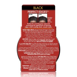 Creme of Nature with Argan Oil From Morocco Perfect Edges Hair Gel, 24 Hour Hold with Moisture and Exotic Shine, Black, 2.25 Oz (Pack of 1) Creme of Nature with Argan Oil From Morocco Perfect Edges Hair Gel, 24 Hour Hold with Moisture and Exotic Shine, Black, 2.25 Oz (Pack of 1)