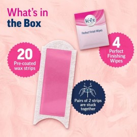 Veet Full Body Waxing Kit for Normal Skin, Veet Full Body Waxing Kit for Normal Skin,