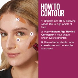 Maybelline Instant Age Rewind Eraser Dark Circles Treatment Multi-Use Concealer, 100, 1 Count (Packaging May Vary) Maybelline Instant Age Rewind Eraser Dark Circles Treatment Multi-Use Concealer, 100, 1 Count (Packaging May Vary)