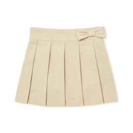 The Children\'s Place Baby Girls and Toddler Girls Pleated Skort, Sandy, 5T