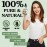 Earth\'s Daughter Organic Aloe Vera Gel from 100% Pure and Natural Cold Pressed Aloe - Great for Face - Hair - Acne - Sunburn - Bug Bites - Rashes - Eczema - 8 Oz.