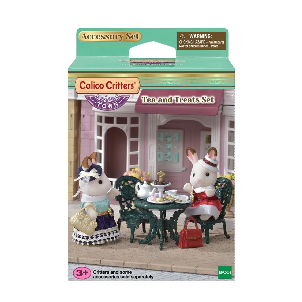 Calico Critters Town Tea and Treats Set - Host Delightful Tea Parties for Your Critters Calico Critters Town Tea and Treats Set - Host Delightful Tea Parties for Your Critters